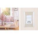 Ver imagem 2 de Placa 3 Postos 4x2 Tramontina Giz Pérola Tramontina