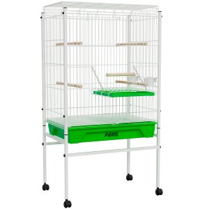 Viveiro Grande para Calopsita Papagaio Ringneck Aves Luxo - Verde