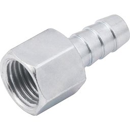 Espigão Fixo Fêmea para Mangueira 5/16 Rosca 1/4 Npt Aço Z - 1
