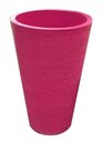 Ver imagem 7 de Kit 2 Vaso Planta 75x50 Redondo Cônico Polietileno BGPLASTICOS ROSA 022