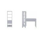 Ver imagem 2 de Conjunto 2 Peças Escrivaninha Match e Estante Industrial