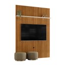 Ver imagem 2 de Painel Decorativo 245cm Sanson Frisado Mdp até 65 Cinamomo/offwhite G97 - Gran Belo