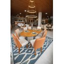 Ver imagem 4 de Kit 8 Cadeiras Maciça de Jantar Estofada Iza- Arbo Design