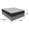 Conjunto Cama Box Baú Viúvo Colchão Airtech D45 Extrafirme - 4