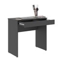 Ver imagem 2 de Mesa para Computador Paris Preto C/ Gaveta Porta Itens com Divisória