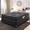 Cama Box de Casal Portobel Diplomata Orthopedic com Espuma D-33 65x138x188cm - Preto - 1