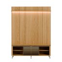 Ver imagem 7 de Rack com Painel para TV 75 Polegadas Vidro Reflecta 100% MDF LED Lincoln Float 178cm Carvalho
