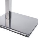 Ver imagem 4 de Papeleira de Chao Quadrada 4025 Simples Inox Polido 304