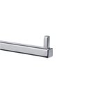Ver imagem 3 de Papeleira de Chao Quadrada 4025 Simples Inox Polido 304