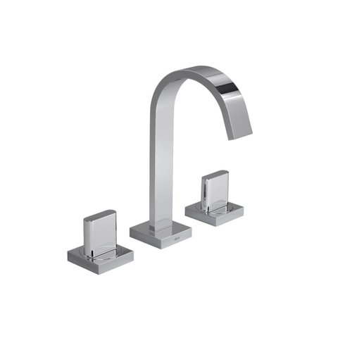 Misturador para Lavatorio Mesa Bica Alta Polo Cromado - Deca Deca Metais