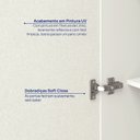 Ver imagem 7 de Sapateira Modulada 100% Mdf 2 Portas Orion Cabecasa Madeiraoriginals