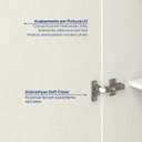 Ver imagem 7 de Sapateira Planejada 100% MDF 2 Portas Orion CabeCasa MadeiraOriginals Bege