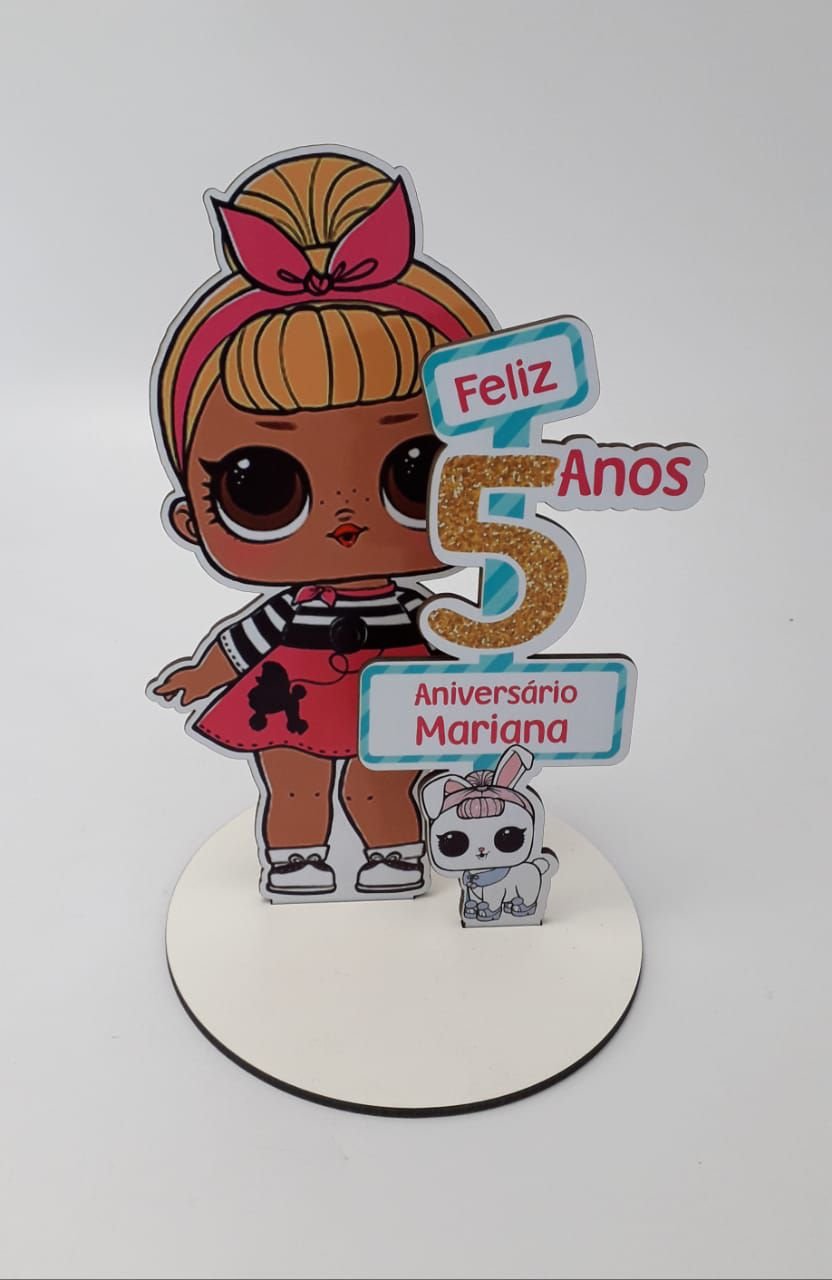 Kit 15 Centro De Mesa Tema Circo Menino personalizado Make Laser Lembrancinha Circo 15 - 2