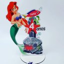 Ver imagem 4 de Kit 15 Centro De Mesa Tema Circo Menino personalizado Make Laser Lembrancinha Circo 15