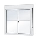 Ver imagem 4 de Janela Veneziana com Persiana Integrada Alumínio Pintado Branco - 1,20x1,50m