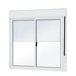 Janela Veneziana com Persiana Integrada Alumínio Pintado Branco - 1,20x1,50m - 4