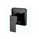 Ver imagem 1 de Acabamento para Monocomando de Chuveiro Meber Metais Axiom Slim Base 2997 3/4 Preto Matte
