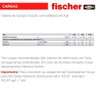 Bucha Nylon Universal FU fischer - 8x50mm - Caixa 50 buchas FU8 e 50 parafusos cb chata - 7