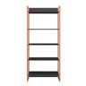 Estante para Livros Industrial 5 Prateleiras 187cmx80cm Porto - 3