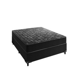 Cama Box Casal Conjugado Ortopédico Espuma D28 Verona 40x138x188cm Portobel - 2 Cama Box Casal Conjugado Ortopédico Espuma D28 Verona 40x138x188cm Portobel - 2