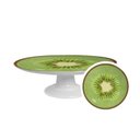 Ver imagem 1 de Boleira Decorada Kiwi 29 Cm Alleanza Cerâmica