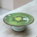 Ver imagem 2 de Boleira Decorada Kiwi 29 Cm Alleanza Cerâmica