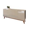 Buffet Aparador Ares 4 Portas Off-White - 1