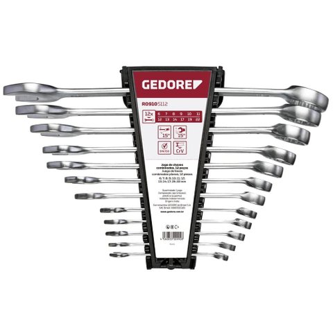 Jogo de Chave Combinada Gedore 8a19mm C/8pcs R09105008