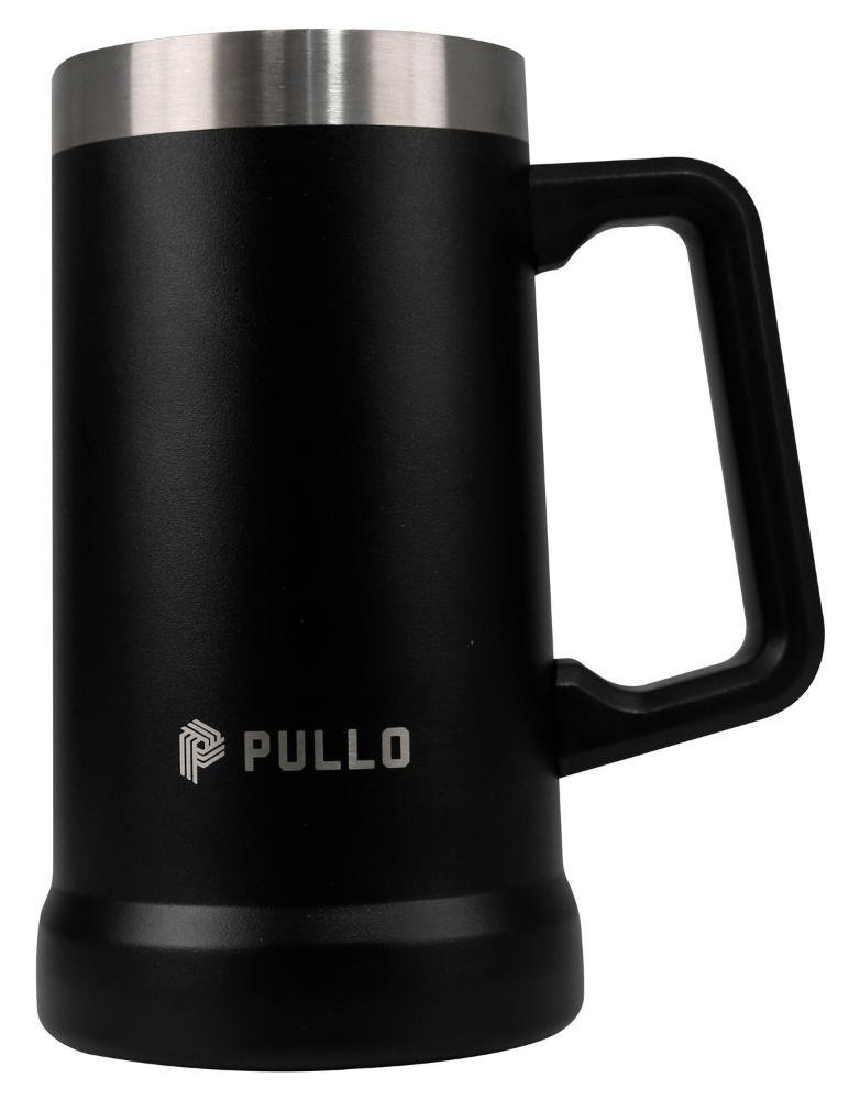 Kit 10 Canecos Térmico Pullo Prosit 700ml Preto, Cor: Preto - 2