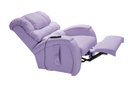 Ver imagem 3 de Cadeira Poltrona Reclinável Imperial Massageadora Motorizada Corano Lift Lilás Império Estofados