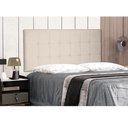 Ver imagem 2 de Cabeceira Painel Verona Para Cama Box Solteiro 90 cm Suede - D’Rossi - Bege