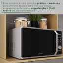 Ver mais imagens de Paneleiro Torre Quente 2 Portas Bella Cinza/Jequitibá/Granizo