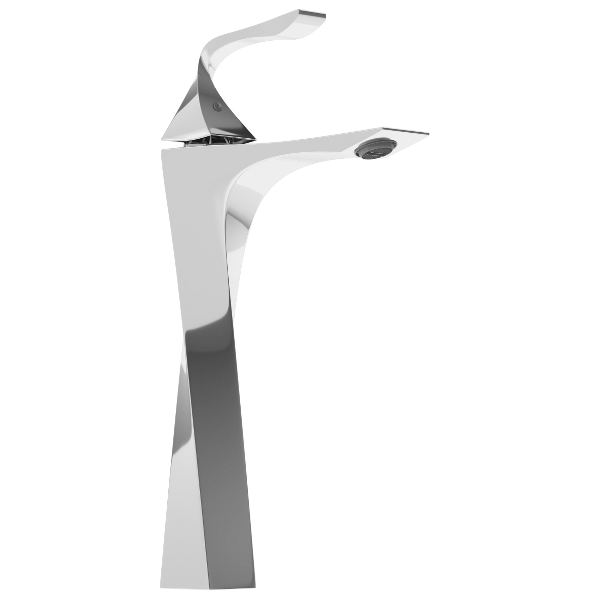 Torneira de Banheiro Lavabo Paris Monocomando 100% Metal Premium Alta Cromada