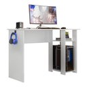 Ver imagem 1 de Mesa para Computador Dmx-500 108cm Pc Gamer Setup Branco - Desk Design