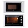 Kit Forno Elétrico Fischer Fit Line Embutir Autolimpante 48l + Micro-ondas 25l Branco 127v - 1