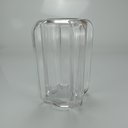 Ver imagem 2 de Vaso Decorativo Planta Vidro 20x15x15cm Transparente Enfeite Casa
