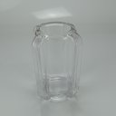 Ver imagem 4 de Vaso Decorativo Planta Vidro 20x15x15cm Transparente Enfeite Casa
