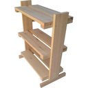 Ver imagem 2 de Estante Modular 54x65x30cm Neonx Modelo Lírios sem Pintura