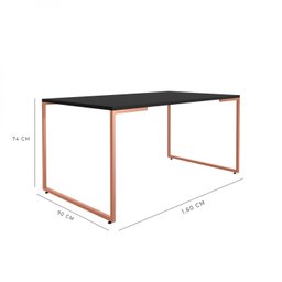 Mesa de Jantar 8 Lugares Industrial Móveis Belo - 3