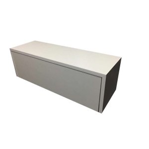 Aparador Suspenso com Uma Gaveta Branco 60x15x20