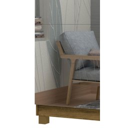 Sapateira Gold com Espelho Madeirado - Gelius Móveis - 3 Sapateira Gold com Espelho Madeirado - Gelius Móveis - 3