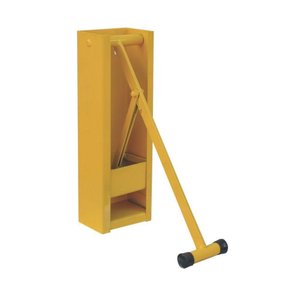 Amassador de Latas Latão Latinha até 473ml Manual Amarelo