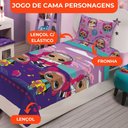 Ver imagem 3 de Jogo de Cama Infantil Lepper Lol Solteiro 3 Peças Microfibra Roxo