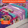 Jogo de Cama Infantil Lepper Lol Solteiro 3 Peças Microfibra Roxo - 5