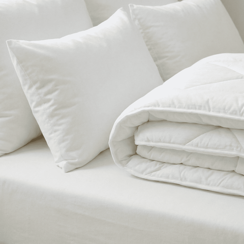 Kit 4 Pillow, Capa e Protetor de Colchão Casa Dona 400 Fios Percal Hipoalérgico Super Macio Mais 4 T