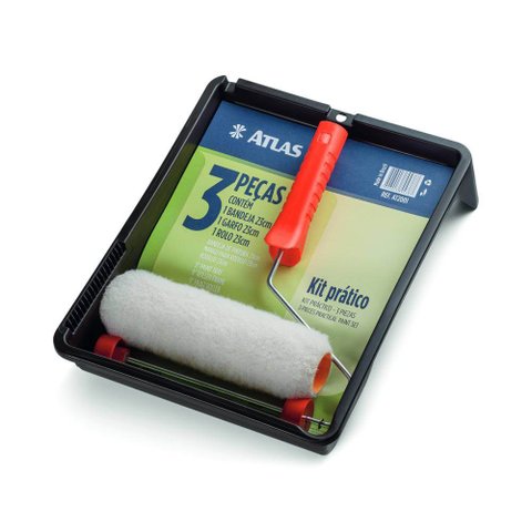 Kit de Pintura Prático Atlas 3 Peças