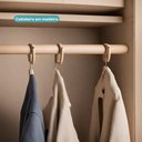 Ver imagem 7 de Guarda Roupa Casal com Espelho 4 Portas Roma Carraro Freijó C/ Off White