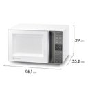 Ver imagem 3 de Micro-ondas Electrolux Branco 23l Efficient Me23b
