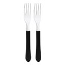 Ver imagem 1 de Kit 2 Garfo de Mesa Tramontina Leme Inox Cabo Preto