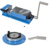Morsa de Precisão + Base Giratória + Mordente Modelo M-180 - 2